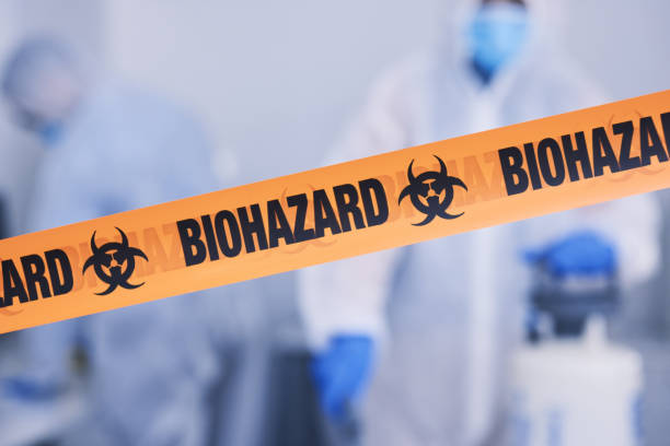 Professional Infectious Disease Decontamination technician working in Stacy, NC